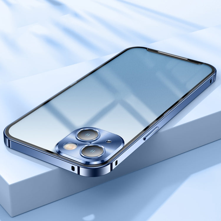 Custodia in metallo satinato per iPhone 13 Pro Max