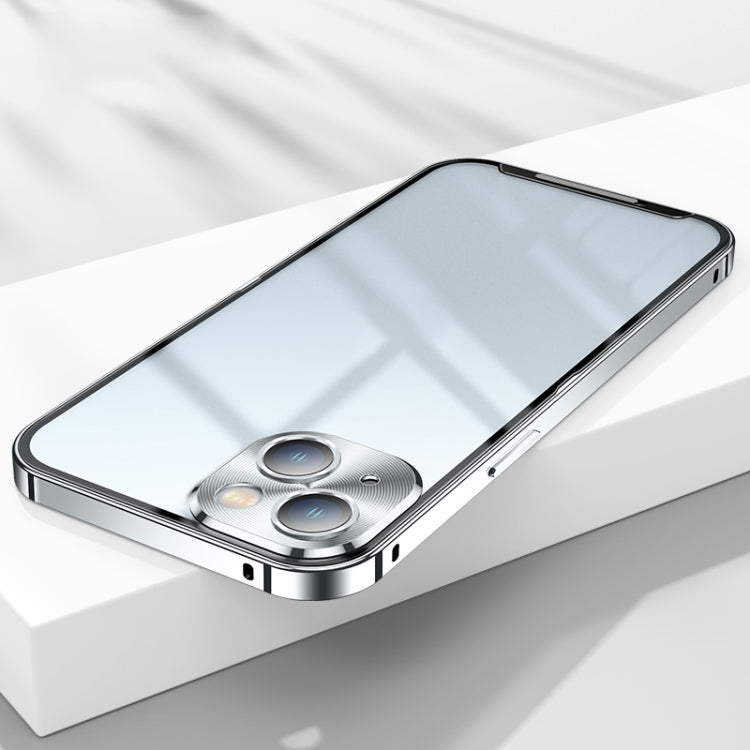 Custodia in metallo satinato per iPhone 13 Pro Max