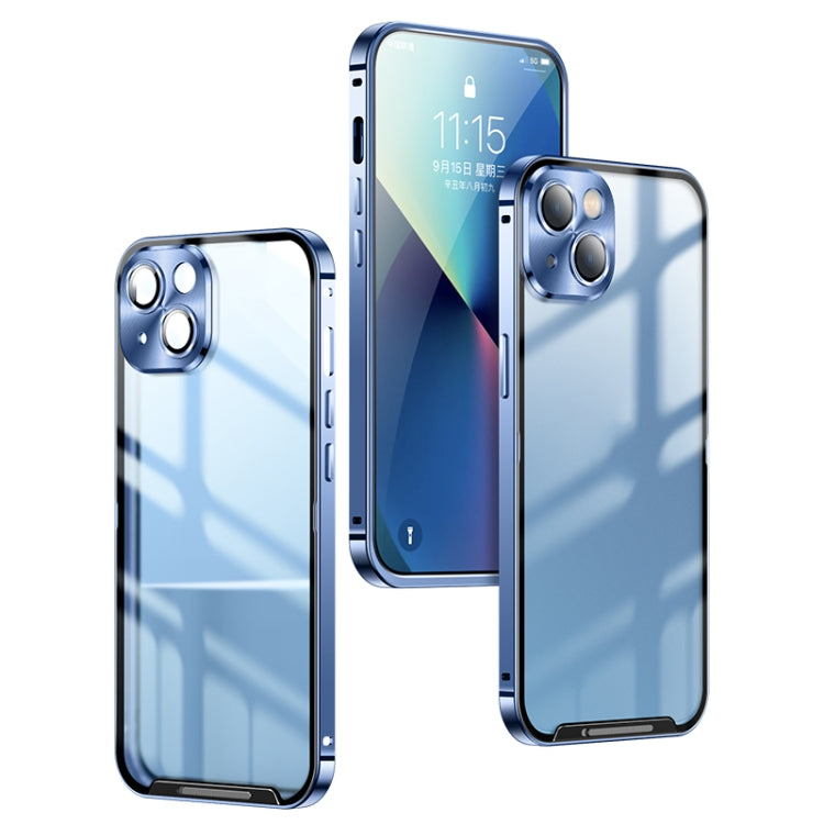 Custodia in metallo satinato per iPhone 13 Pro Max