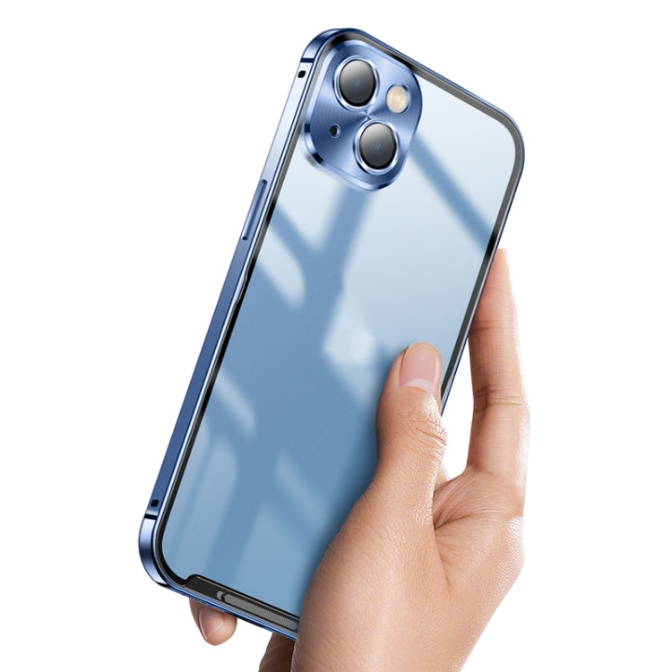 Custodia in metallo satinato per iPhone 13 Pro Max