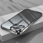 Custodia in metallo satinato per iPhone 13 Pro Max
