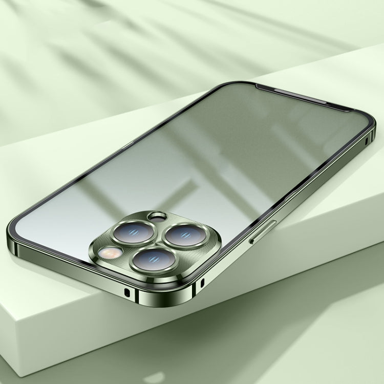Custodia in metallo satinato per iPhone 13 Pro Max