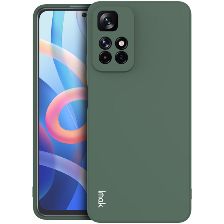 Custodia per telefono in TPU con bordo dritto serie IMAK UC-4, For Xiaomi Redmi Note 11 5G / Note 11T 5G, For Xiaomi Redmi Note 11 Pro China