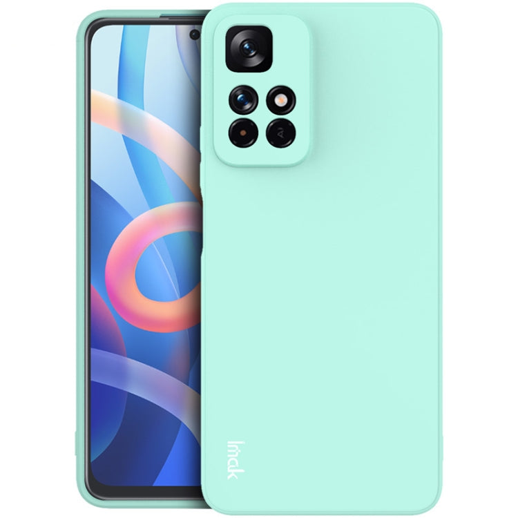 Custodia per telefono in TPU con bordo dritto serie IMAK UC-4, For Xiaomi Redmi Note 11 5G / Note 11T 5G, For Xiaomi Redmi Note 11 Pro China