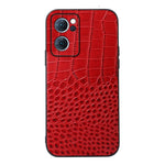 Custodia in pelle con trama coccodrillo per smartphone compatibil