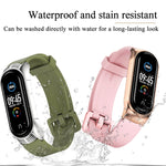 Cinturino per orologio impermeabile in silicone Mijobs CS, For Xiaomi Mi Band 6 / 5