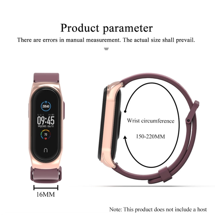 Cinturino per orologio impermeabile in silicone Mijobs CS, For Xiaomi Mi Band 6 / 5