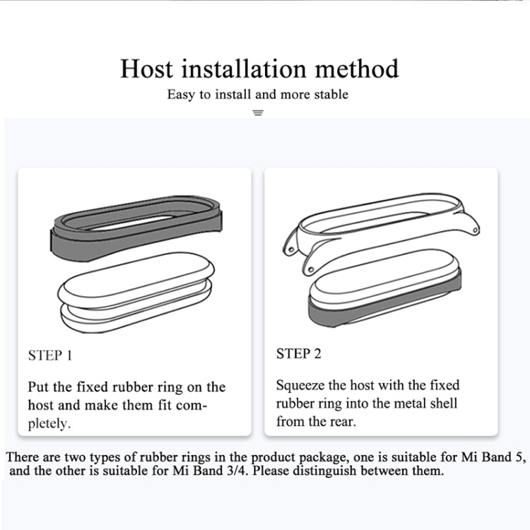 Cinturino per orologio impermeabile in silicone Mijobs CS, For Xiaomi Mi Band 6 / 5