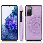 Custodia per telefono con doppia fibbia Mandala PU + TPU, For Samsung Galaxy S20 FE, For Samsung Galaxy A21s, For Samsung Galaxy A22, For Samsung Galaxy A32