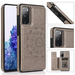 Custodia per telefono con doppia fibbia Mandala PU + TPU, For Samsung Galaxy S20 FE, For Samsung Galaxy A21s, For Samsung Galaxy A22, For Samsung Galaxy A32