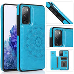 Custodia per telefono con doppia fibbia Mandala PU + TPU, For Samsung Galaxy S20 FE, For Samsung Galaxy A21s, For Samsung Galaxy A22, For Samsung Galaxy A32