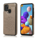 Custodia per telefono con doppia fibbia Mandala PU + TPU, For Samsung Galaxy S20 FE, For Samsung Galaxy A21s, For Samsung Galaxy A22, For Samsung Galaxy A32