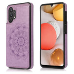 Custodia per telefono con doppia fibbia Mandala PU + TPU, For Samsung Galaxy S20 FE, For Samsung Galaxy A21s, For Samsung Galaxy A22, For Samsung Galaxy A32