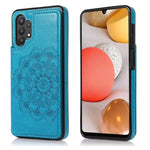 Custodia per telefono con doppia fibbia Mandala PU + TPU, For Samsung Galaxy S20 FE, For Samsung Galaxy A21s, For Samsung Galaxy A22, For Samsung Galaxy A32