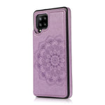 Custodia per telefono con doppia fibbia Mandala PU + TPU, For Samsung Galaxy A42 5G, For Samsung Galaxy S21+ 5G, For Samsung Galaxy S21 Ultra 5G, For Samsung Galaxy S21 5G