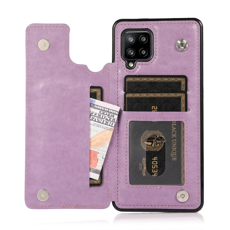 Custodia per telefono con doppia fibbia Mandala PU + TPU, For Samsung Galaxy A42 5G, For Samsung Galaxy S21+ 5G, For Samsung Galaxy S21 Ultra 5G, For Samsung Galaxy S21 5G