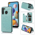 Custodia per telefono con doppia fibbia Mandala PU + TPU, For Samsung Galaxy A21, For Samsung Galaxy S21 FE 5G, For Samsung Galaxy A12, For Samsung Galaxy A72