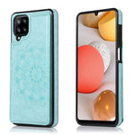 Custodia per telefono con doppia fibbia Mandala PU + TPU, For Samsung Galaxy A21, For Samsung Galaxy S21 FE 5G, For Samsung Galaxy A12, For Samsung Galaxy A72