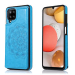 Custodia per telefono con doppia fibbia Mandala PU + TPU, For Samsung Galaxy A21, For Samsung Galaxy S21 FE 5G, For Samsung Galaxy A12, For Samsung Galaxy A72