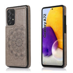Custodia per telefono con doppia fibbia Mandala PU + TPU, For Samsung Galaxy A21, For Samsung Galaxy S21 FE 5G, For Samsung Galaxy A12, For Samsung Galaxy A72