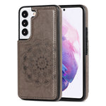 Custodia per telefono con doppia fibbia Mandala PU + TPU, For Samsung Galaxy S22 5G, For Samsung Galaxy S22+ 5G, For Samsung Galaxy S22 Ultra 5G