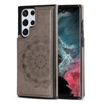 Custodia per telefono con doppia fibbia Mandala PU + TPU, For Samsung Galaxy S22 5G, For Samsung Galaxy S22+ 5G, For Samsung Galaxy S22 Ultra 5G