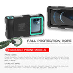 Custodia protettiva impermeabile per immersione di seconda generazione RedPepper, Black + Blue, Black + Orange, Black + Green, Black