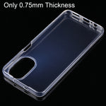 Custodia per telefono in TPU trasparente ultrasottile da 0,75 mm, For Motorola Moto G52, For OnePlus Ace, For OPPO K10, For OPPO K10 Pro, For vivo S15e