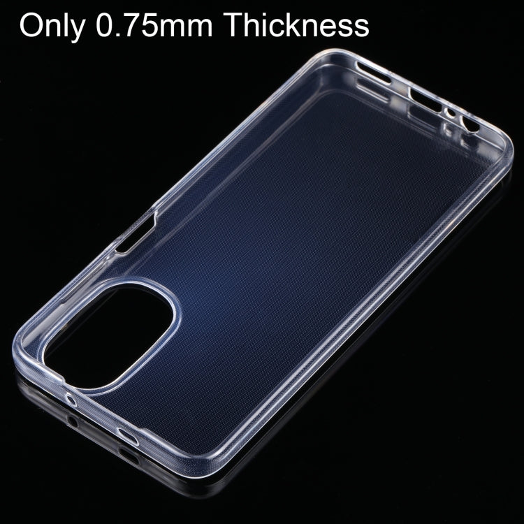 Custodia per telefono in TPU trasparente ultrasottile da 0,75 mm, For Motorola Moto G52, For OnePlus Ace, For OPPO K10, For OPPO K10 Pro, For vivo S15e