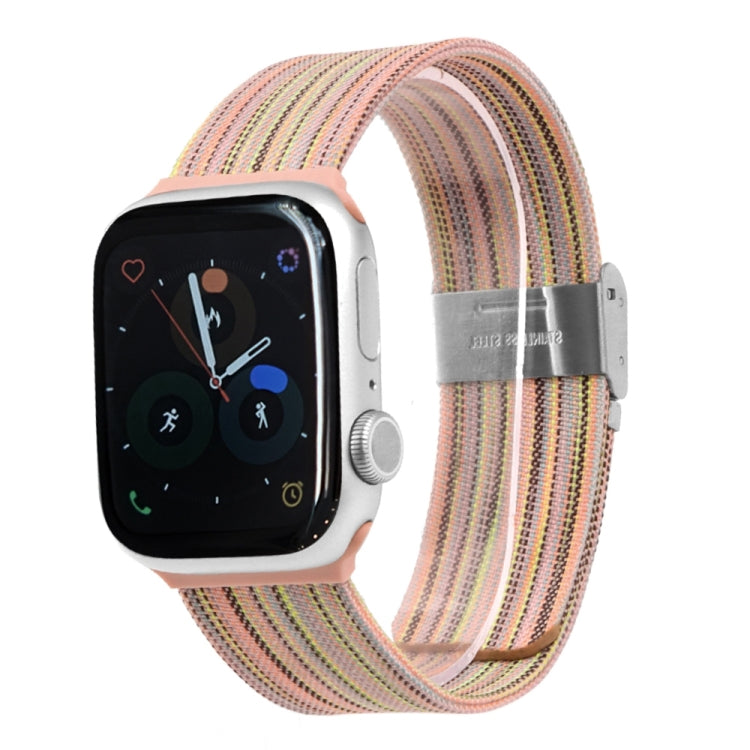 Cinturino in tessuto per Apple Watch Series, 7 41mm / 6&SE&5&4 40mm / 3&2&1 38mm, 7 45mm / 6&SE&5&4 44mm / 3&2&1 42mm