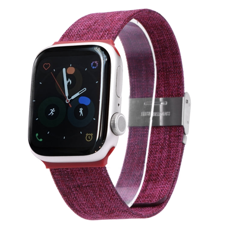 Cinturino in tessuto per Apple Watch Series, 7 41mm / 6&SE&5&4 40mm / 3&2&1 38mm, 7 45mm / 6&SE&5&4 44mm / 3&2&1 42mm