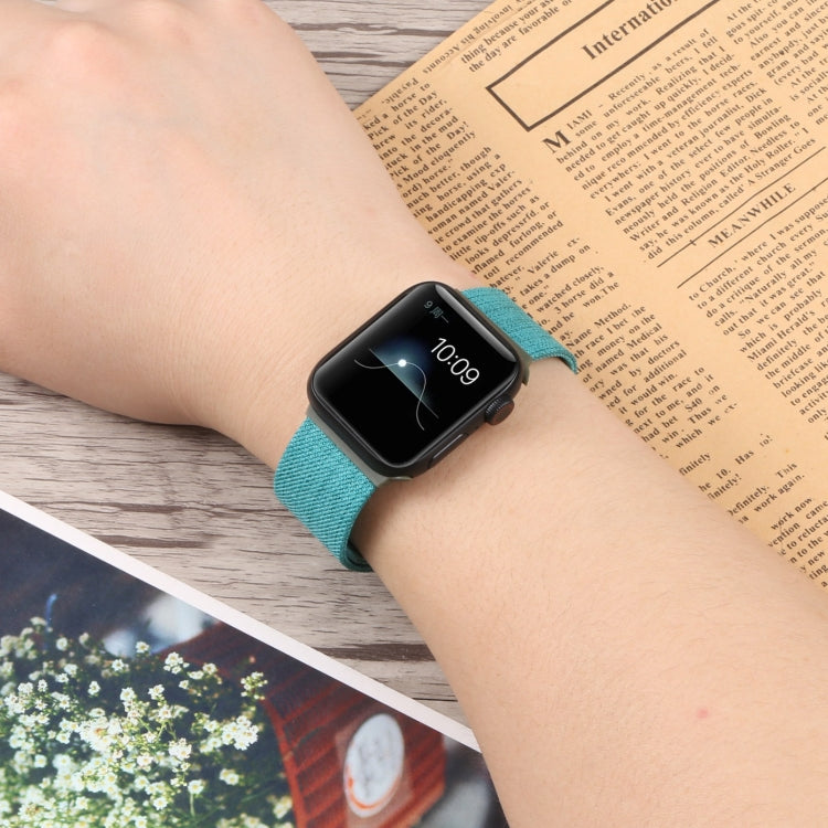 Cinturino in tessuto per Apple Watch Series, 7 41mm / 6&SE&5&4 40mm / 3&2&1 38mm, 7 45mm / 6&SE&5&4 44mm / 3&2&1 42mm