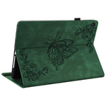 Custodia per tablet in pelle goffrata fiore di farfalla, For Lenovo Tab M10 Plus 10.6 3rd Gen, For Lenovo Tab P11 TB-J606F