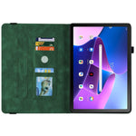 Custodia per tablet in pelle goffrata fiore di farfalla, For Lenovo Tab M10 Plus 10.6 3rd Gen, For Lenovo Tab P11 TB-J606F