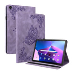 Custodia per tablet in pelle goffrata fiore di farfalla, For Lenovo Tab M10 Plus 10.6 3rd Gen, For Lenovo Tab P11 TB-J606F