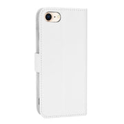 Custodia per telefono in pelle con trama a diamante, For iPhone SE 2022 / SE 2020 / 8 / 7, For iPhone X / XS, For iPhone XS Max, For iPhone XR