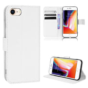 Custodia per telefono in pelle con trama a diamante, For iPhone SE 2022 / SE 2020 / 8 / 7, For iPhone X / XS, For iPhone XS Max, For iPhone XR