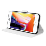 Custodia per telefono in pelle con trama a diamante, For iPhone SE 2022 / SE 2020 / 8 / 7, For iPhone X / XS, For iPhone XS Max, For iPhone XR