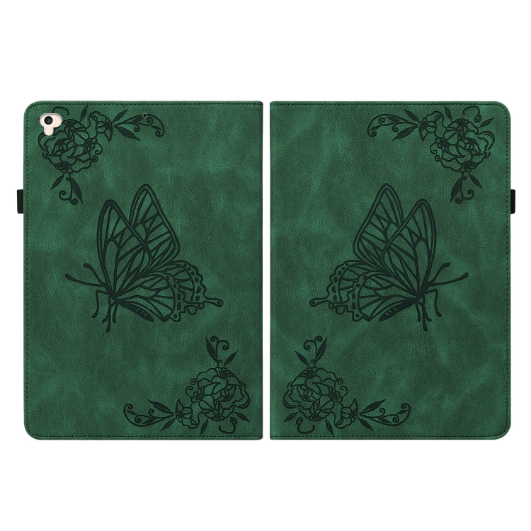 Custodia per tablet in pelle goffrata fiore di farfalla, For iPad 9.7 inch 2017 / 2018, For iPad 10.2 2021&2020&2019 / Air 2019, For iPad mini 2024 / mini 6, For iPad mini 2019 / 4 / 3 / 2 / 1