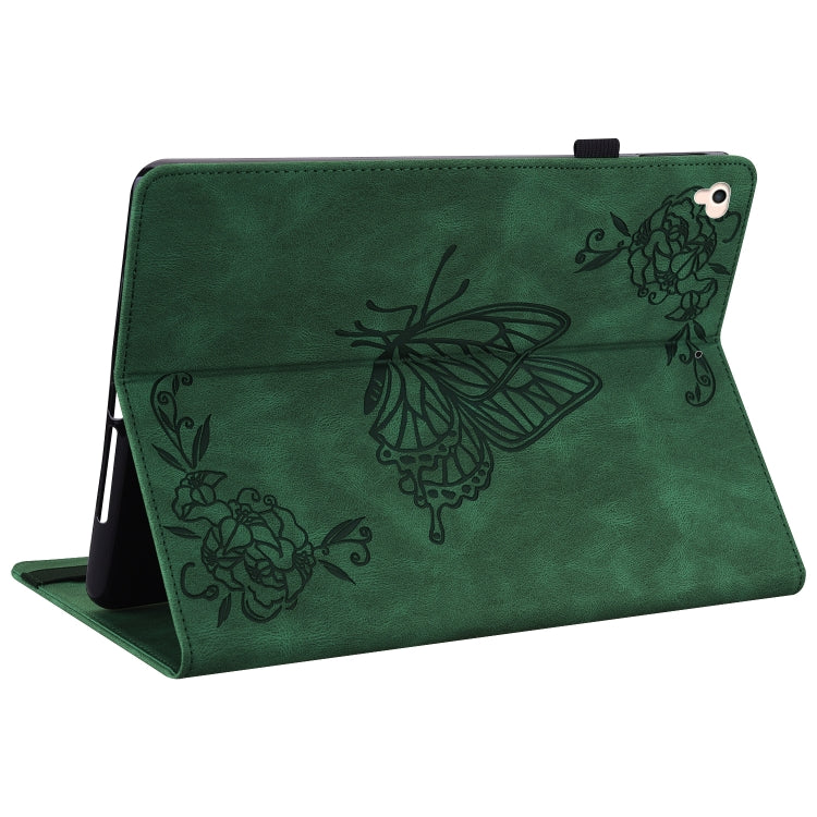 Custodia per tablet in pelle goffrata fiore di farfalla, For iPad 9.7 inch 2017 / 2018, For iPad 10.2 2021&2020&2019 / Air 2019, For iPad mini 2024 / mini 6, For iPad mini 2019 / 4 / 3 / 2 / 1