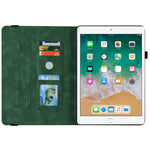 Custodia tablet in pelle goffrata compatibile iPad