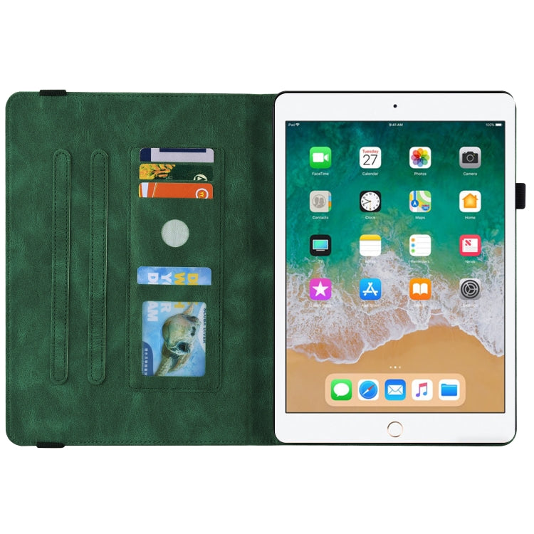 Custodia per tablet in pelle goffrata fiore di farfalla, For iPad 9.7 inch 2017 / 2018, For iPad 10.2 2021&2020&2019 / Air 2019, For iPad mini 2024 / mini 6, For iPad mini 2019 / 4 / 3 / 2 / 1