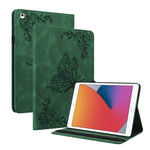 Custodia tablet in pelle goffrata compatibile iPad