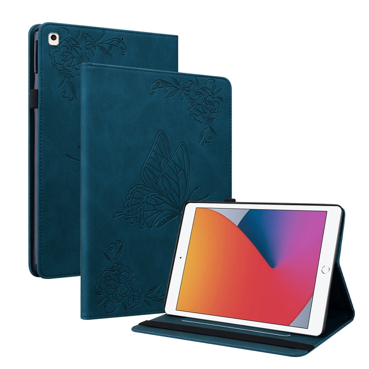 Custodia per tablet in pelle goffrata fiore di farfalla, For iPad 9.7 inch 2017 / 2018, For iPad 10.2 2021&2020&2019 / Air 2019, For iPad mini 2024 / mini 6, For iPad mini 2019 / 4 / 3 / 2 / 1