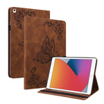 Custodia tablet in pelle goffrata compatibile iPad