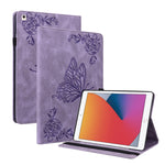 Custodia tablet in pelle goffrata compatibile iPad
