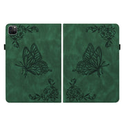Custodia per tablet in pelle goffrata fiore di farfalla, For iPad Pro 11 inch 2021&2020&2018 / Air 2022