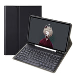 YA08B Custodia in pelle per tastiera Bluetooth con cappuccio rotondo in pelle di agnello, For Samsung Galaxy Tab A8 10.5 2021 SM-X200 / SM-X205, For Samsung Galaxy Tab S8 11 inch SM-X700 / SM-X706 & S7 11 inch SM-X700 / SM-T875