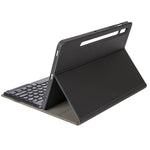 YA08B Custodia in pelle per tastiera Bluetooth con cappuccio rotondo in pelle di agnello, For Samsung Galaxy Tab A8 10.5 2021 SM-X200 / SM-X205, For Samsung Galaxy Tab S8 11 inch SM-X700 / SM-X706 & S7 11 inch SM-X700 / SM-T875