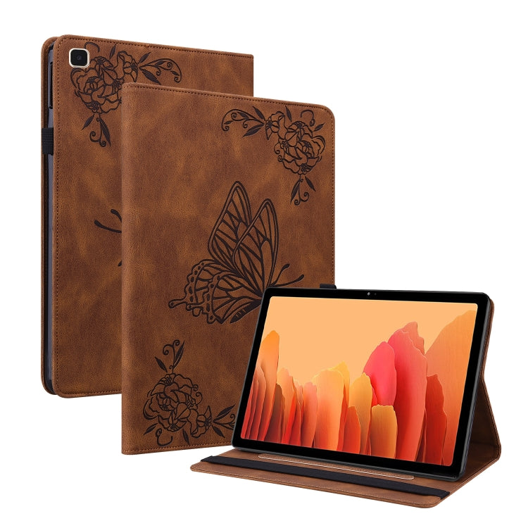 Custodia per tablet in pelle goffrata fiore di farfalla, For Samsung Galaxy Tab A7 10.4 2020 SM-T500/T505, For Samsung Galaxy Tab A7 Lite T220/T225, For Samsung Galaxy Tab S7 11 inch T870/SM-T875, For Samsung Tab S6 Lite SM-P610/SM-P615